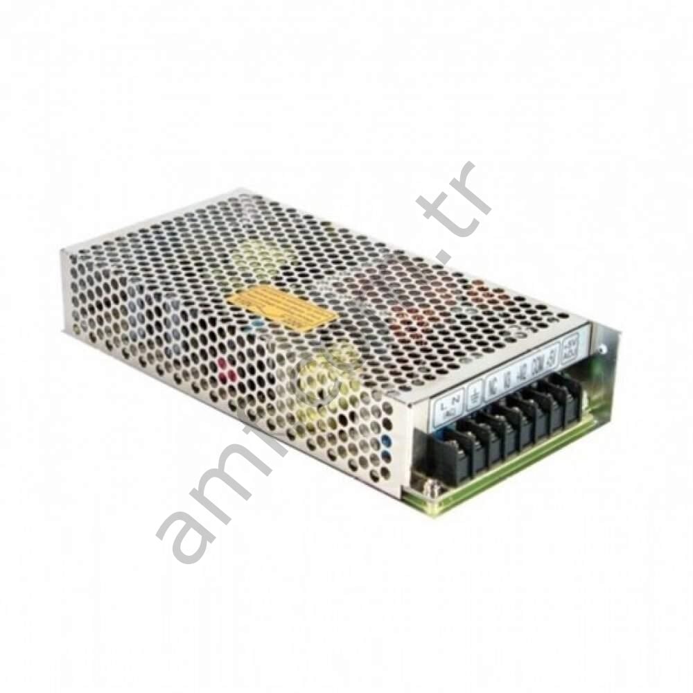 Power Supply, 5v/12V/24V/-12V, 8A/2.5A/2A/0.5A Elektrik Güç Kaynağı, Dc, 5Volt,12Volt,24Volt,-12Volt 8A/2.5A/2A/0.5A Mean Well_RQ-125D