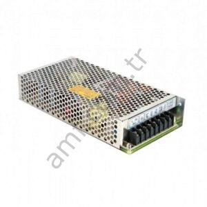 Power Supply, 5v/12V/24V/-12V, 8A/2.5A/2A/0.5A Elektrik Güç Kaynağı, Dc, 5Volt,12Volt,24Volt,-12Volt 8A/2.5A/2A/0.5A Mean Well_RQ-125D