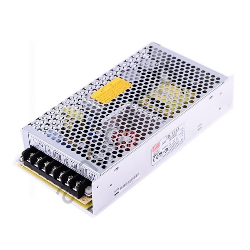 Power Supply, 5V/12V 7.7Amper_RD-125A Elektrik Güç Kaynağı, Dc, 5Volt/12Volt 7.7Amper/7.7Amper