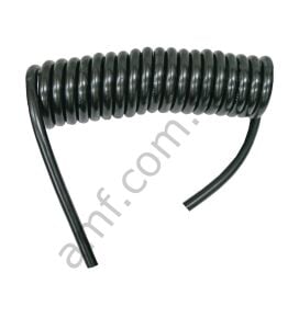 Ice Crane, Cable Retractable 4 Cond 7''_ICE_E08459 Crane Ice, Spiral Kepçe Power Kablosu 4 Pinli 7'' _10075-7'', 4x0.50