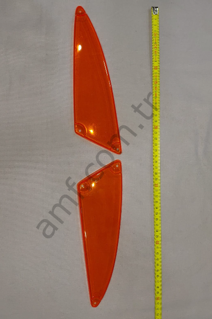 Sport Bumpercar, Rear Light Lens Small, Set Tecway Sport Büyük Boy Çarpışan Araba, Arka Far Lensi Küçük, Sağ Sol Set