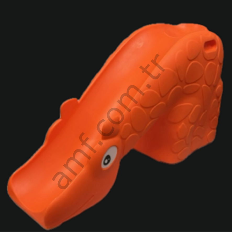 Giraffe Ramp, Orange Color Çocuk Bowling Topu Rampası, Zürafa