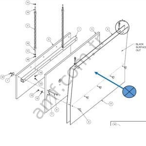Hw66 Cushion Cover (R-0540-75)_060000020 Hw66 Top Perdesi, Kauçuk Levhası, Alternatif Kod:R-0540-75