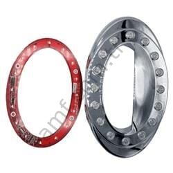 Sega Sonic Air Hockey Ellipse LED Ring_562-10-003 Sonic Air Hockey, Disk Çıkış Kapısı ve Led Halkası, 3301347 & 3601241 Ring&Plastic