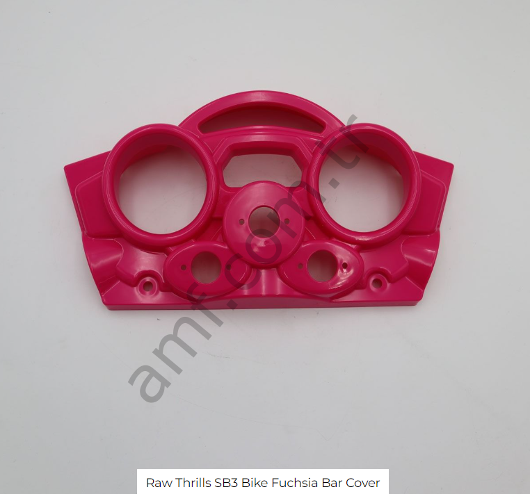 Sb3 Bike Red Bar Cover_603-00880-01F Super Bike 3, Ön Konsol Plastik Kaplaması, Fuşya&Kırmızı