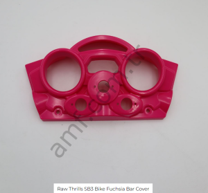 Sb3 Bike Red Bar Cover_603-00880-01F Super Bike 3, Ön Konsol Plastik Kaplaması, Fuşya&Kırmızı