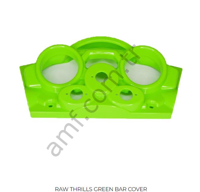 Sb3 Bike Green Bar Cover_603-00880-01GR Super Bike 3, Ön Konsol Plastik Kaplaması, Yeşil