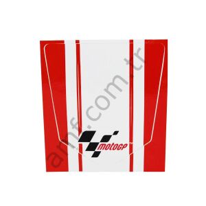 Moto GP Red Keypad Decal_606-01106-01 Moto Gp Kırmızı Keypad Yapışkanlı Folyo