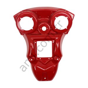 Moto Gp Red Bar Cover_603-00735-01-R Moto Gp, Kırmızı Ön Konsol Kapağı, Buton ve Keypad Delikli