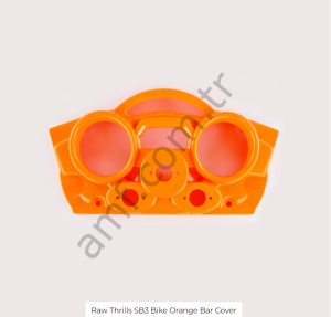 Sb3 Bike Orange Bar Cover_603-00880-01ORG Super Bike 3, Ön Konsol Plastik Kaplaması, Turuncu