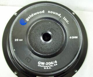 Speaker 6'' Woofer 4 Ohm_DJ2007 Ice Game, Woofer 6 Inch, 4 Ohm