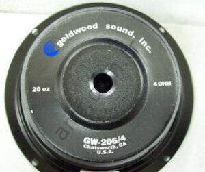 Speaker 6'' Woofer 4 Ohm_DJ2007 Ice Game, Woofer 6 Inch, 4 Ohm