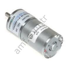 Dc Gear&Motor 12V, 60Rpm, KGA25Rp98İ Redüktörlü Motor, Keskinler, 25mm,  12Volt 60Rpm,KGA25Rp98İ