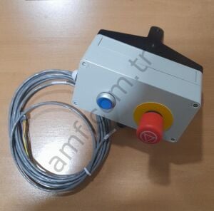 Asm, S-Stop & Reset_088201182 Ce Version Chassis, Acil Durdurma ve Reset Buton Set