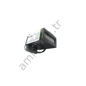 Mekanik Jeton Sayacı 6_CANIS COA126 12v, 6 Haneli, Oyun Makinası vb Elektromekanik Sayacı