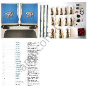 Down The Clown Refurbishment Full Kit_BL1000RKBX Down The Clown, Yenileme Kiti_BL1000RKBX