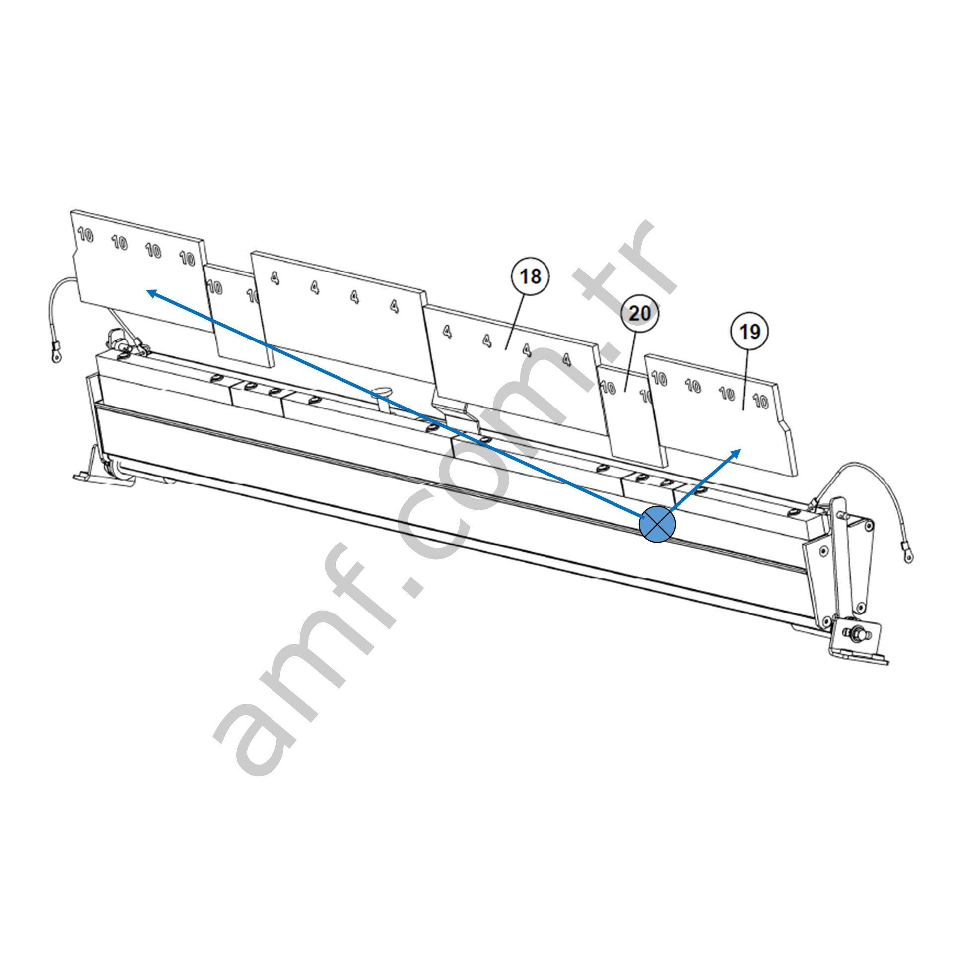 Foam Wick Medium Low Output #10_294115665 Yağ Transfer Süngeri, 10 Numara, Orta/Düşük Akışlı