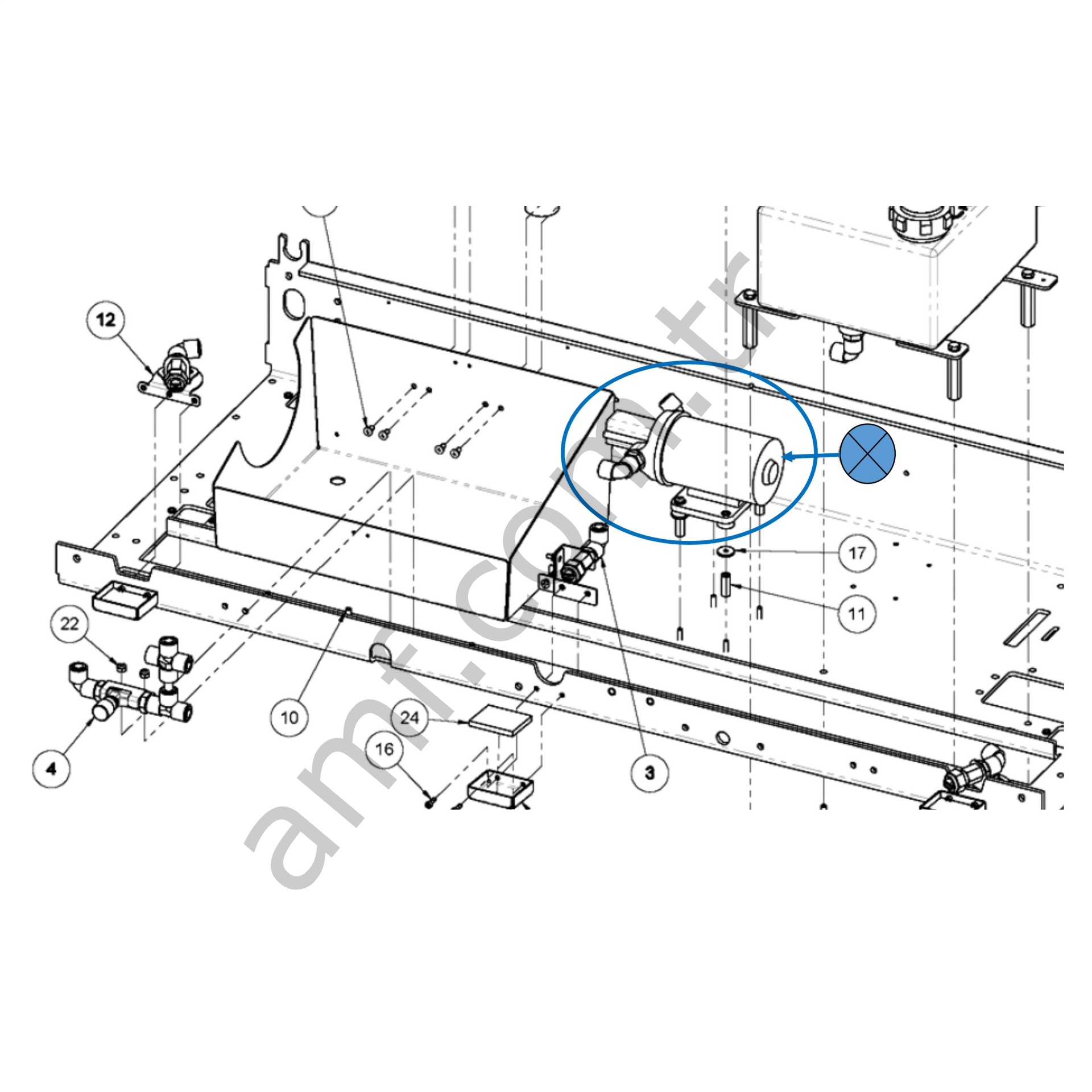 Cleaner Pump And Fittings 220Volt_294116048 Ez-Touch, Sıvı Pompası ve Bağlantı Parçaları Seti