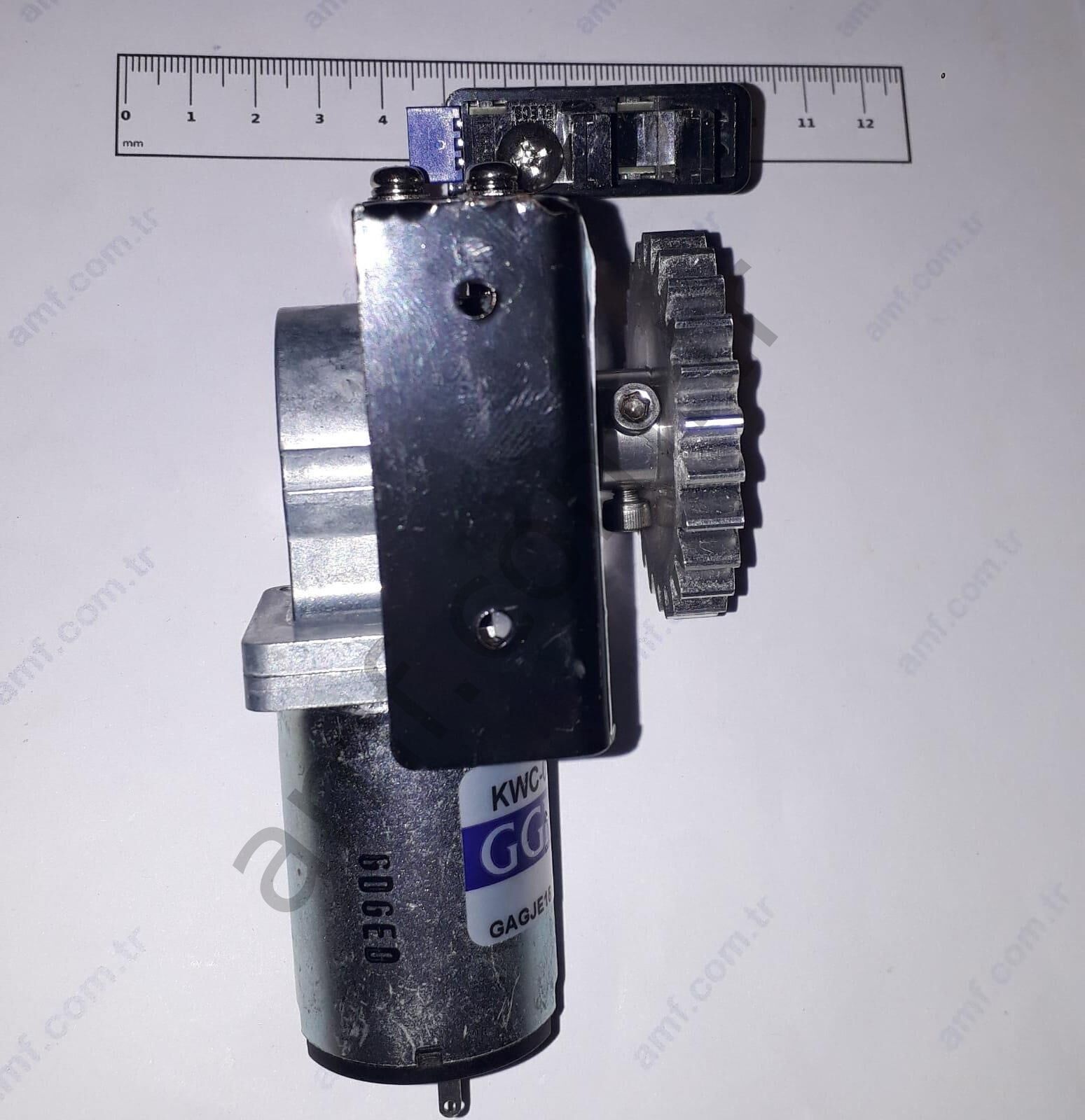 Stopper El Gear&Motor Assy__MWOC0ASM038 Magicians Wheel, Redüktörlü Motor, Sensor, Dişli Seti.
