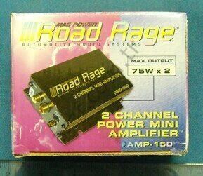 Audio Power Amp-150 2 Channel 75wattx2_EV2009 Ice Game, X,  Amfi 2 Kanal 75 Watt x 2