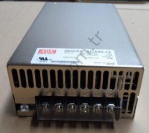 Power Supply 12Volt 50Amper_KF2010 Ice Game, X, Elektrik Güç Kaynağı, 12V/50Amper, MEAN WELL_PSP-600-12 600W 12V 50A