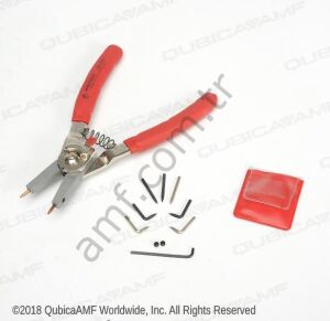 Pro Steel, Snap Ring Pliers __ 792002007 PRO Çelik Segman Pensesi ve Uç Seti İle Birlikte