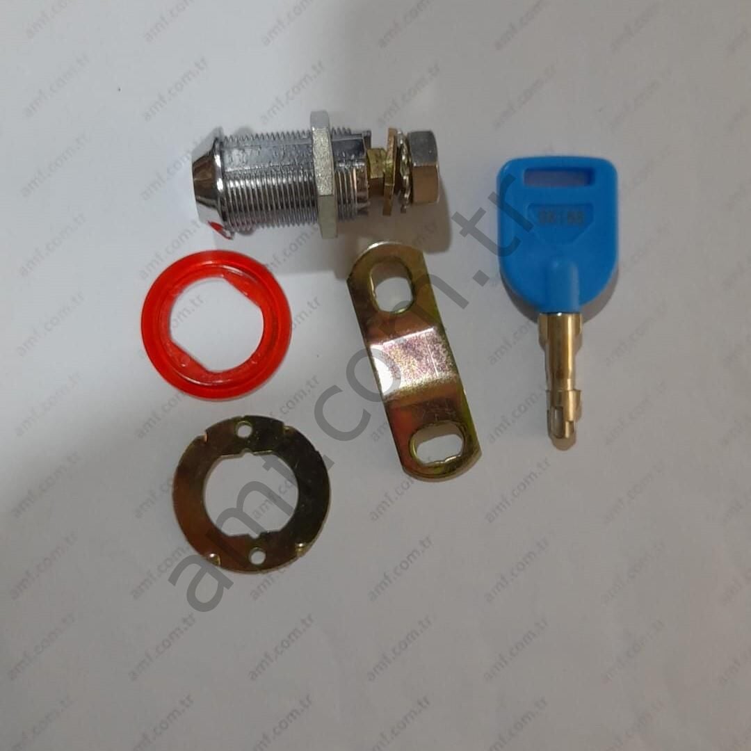 Arcade Lock&Key 28mm One Key Oyun Makinası Kilidi, 28mm Kademeli Dilli, Kilit, GX168