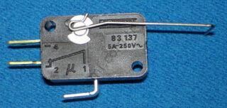 Micro Switch Coin_E02312 Ice Game, X , Telli Sviç