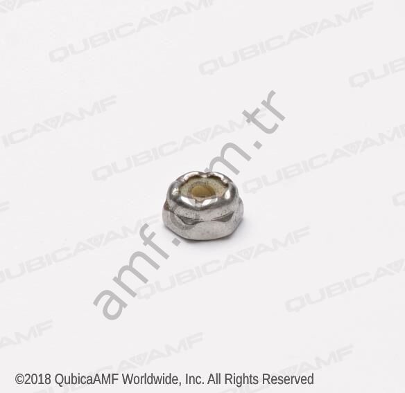 Nut 6/32 Nylon Lock Zinc_01229 Express Hat Bakım Makinası Fiberli Somun, 6/32
