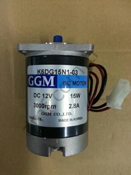 Ggm Motor K6DG15N1_03 12V 3000R_MZZZ0MOT032 Lobster Robot, Dm Jelly Lab,Motoru, Dc 12Volt 3000rpm 15watt