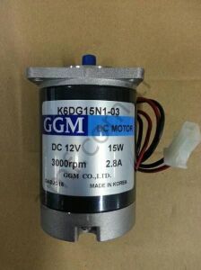 Ggm Motor K6DG15N1_03 12V 3000R_MZZZ0MOT032 Lobster Robot, Dm Jelly Lab,Motoru, Dc 12Volt 3000rpm 15watt