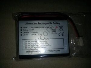 Battery_MLOB0ELE007 Lobster Robot_ Robot Bataryası/Pil