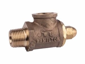 Hamilton Brass Safety Release Valve Water Blast, Çekvalf,