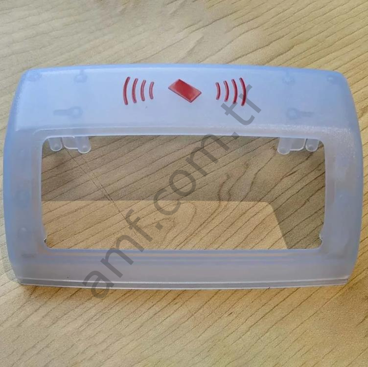 Cleaer Housing W/Out Mag Strip Area Silk Screene Intercard, Rfid Kart Okuyucu İçin Kabuk, Manyetik Kart sız Model İçin