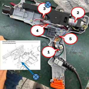 Gun Slot Sensor_E125-0731-00 Elevator Action, Silah İçi Aralık Sensörü