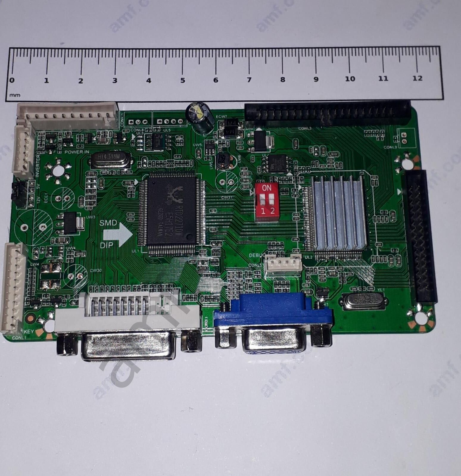 Shooting Mania, Monitor PCb 60Hz_ LM.61W.E/CNS-003 Shooting Mania, 60 Hz Monitör Pcb Kartı