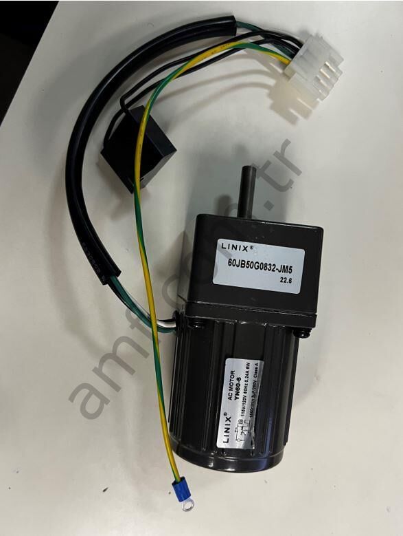 Ball Exit Ac Gear Motor_L105-502-000 Lane Master Top Çıkış Motoru 60JB50G08832 Gear / Ac YN60-6 Motor