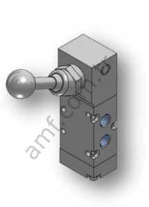 Pneumatic Joystick 2 Std Ritter Crane, Pnömatik Kollu Valf, Joystick, Yaysız Kol