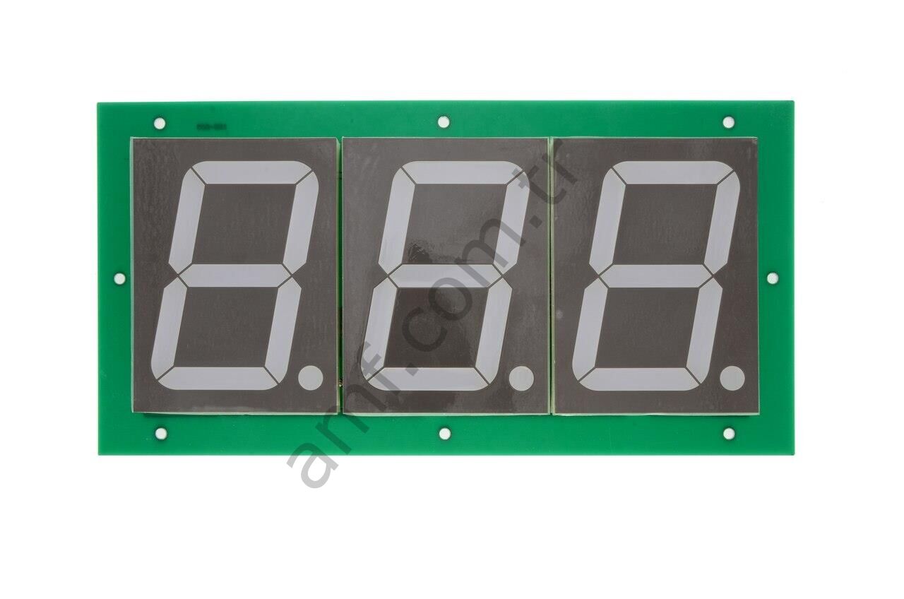 Pcb, FB63 3 Digit 7 Segment 4” Display_LPC-021 Lai Games, Hyper Shoot_Display Kartı, BA1608
