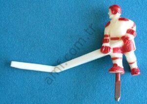 Super Chexx Player LongStick White/Red_SC7005A Super Chexx, Oyuncu, Uzun Kırmızı Beyaz