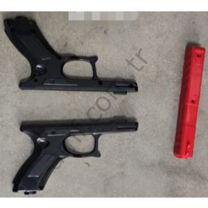 Bullseye Red Gun Cover Bullseye, Kırmızılı Silah Dış Plastik Kaplaması