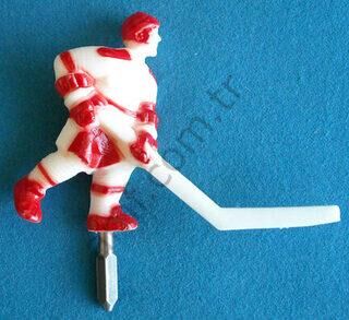 Super Chexx Player ShortStick White/Red_SC7008A Super Chexx, Oyuncu Kısa Beyaz Kırmızı