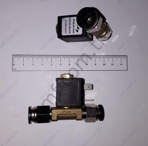 Air Valve_SAN SLP1DF12V1A02 Solenoid Valf SLP1DF 12Volt 1A02