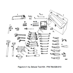 Delux Tool Kit_784528013 Bowling Lüks Alet Çantası Takımı, İnç Versiyon