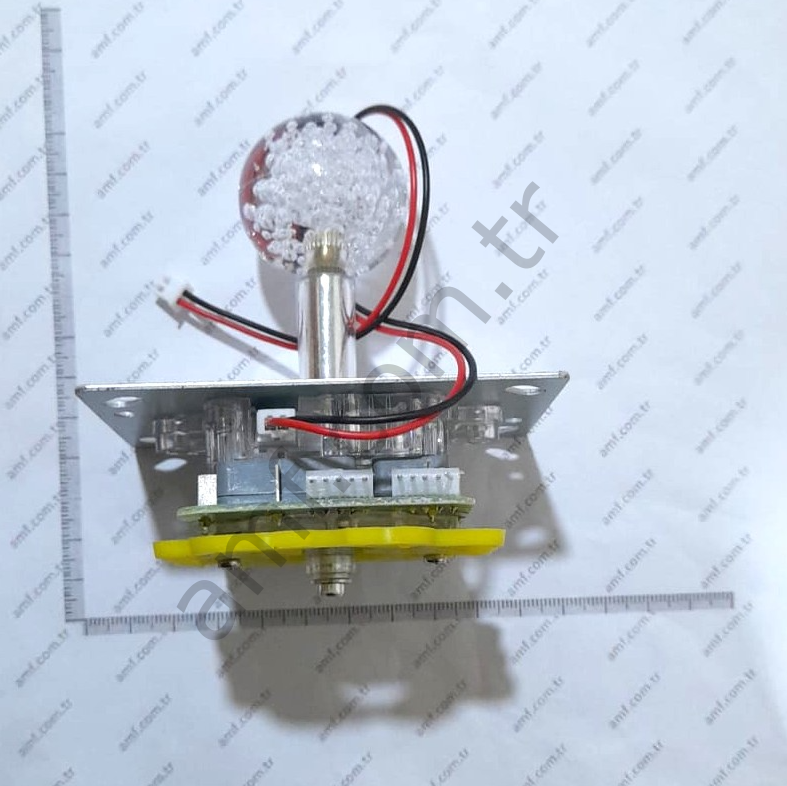 Işıklı Joystick Rgb, Şeffaf Topuz Joystick, Rgb, Clear Ball