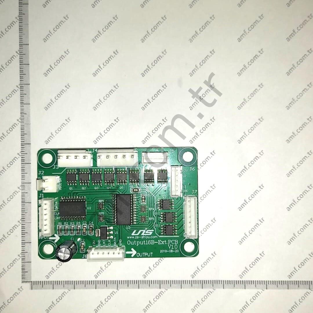 Zombie Night 16 Extension Board_Z116-411-001 Zombie Night, Ana Makina Led Kontrol Kartı  29711903001/Z116-411-001