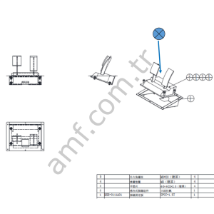 Wahlap Storm Racer Pedal Assm._2.1.IG04A020 Storm Racer, Pedal Seti, SEGA_604-40-005