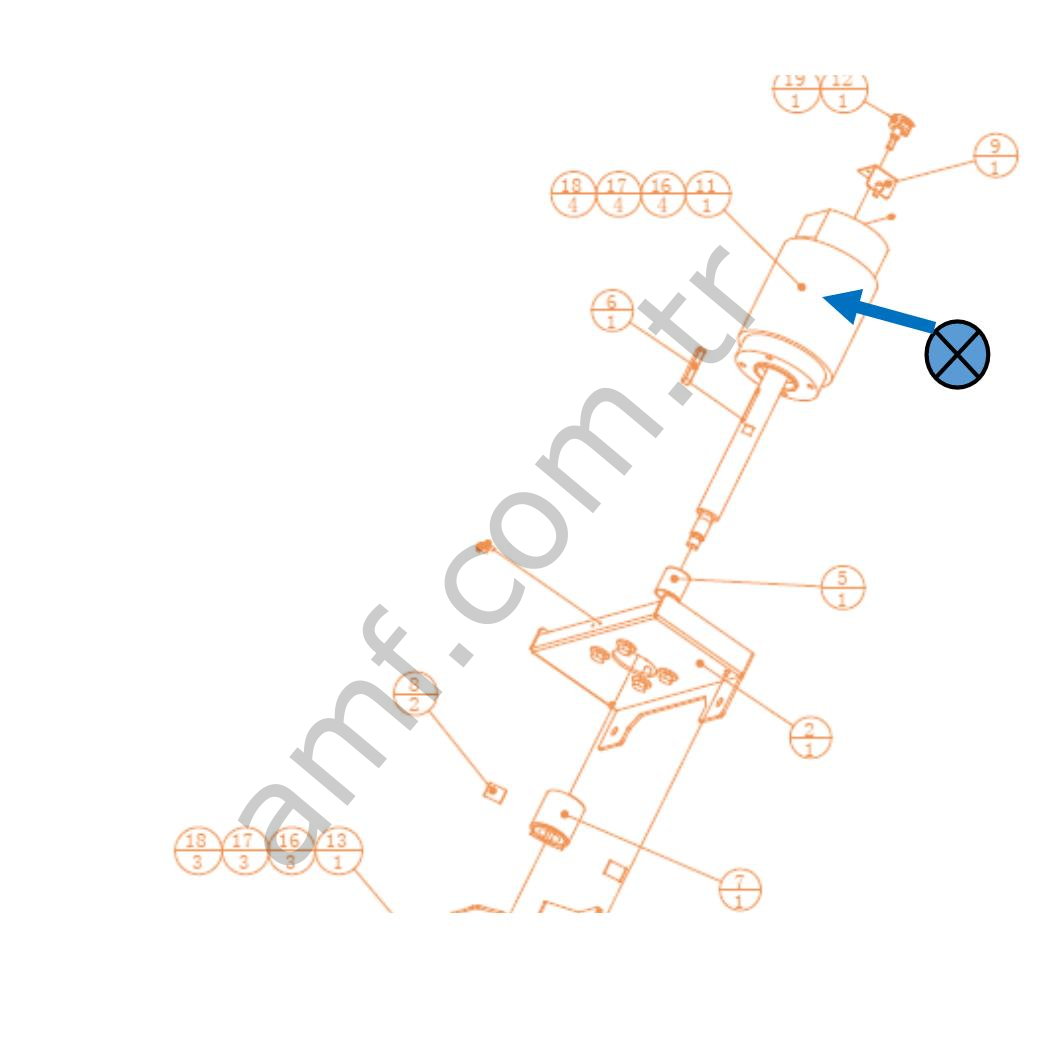 Wahlap Motor_ 112ZY100-40_1.4.MD100022 Storm Racer , Direksiyon Motoru