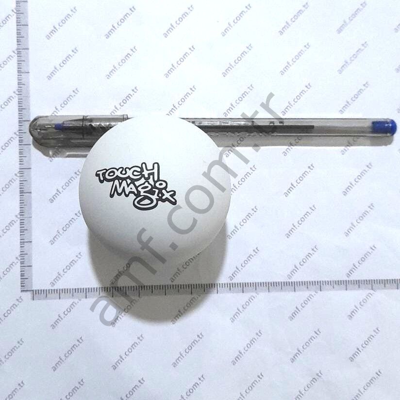 Pop It, Ball Pop It, Top, Beyaz, 56mm