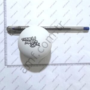 Pop It, Ball Pop It, Top, Beyaz, 56mm